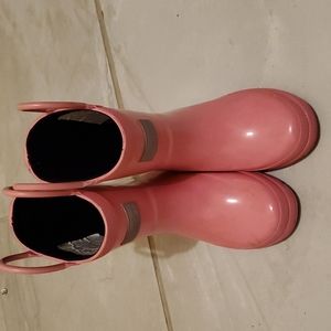 Hatley pink rainboots
